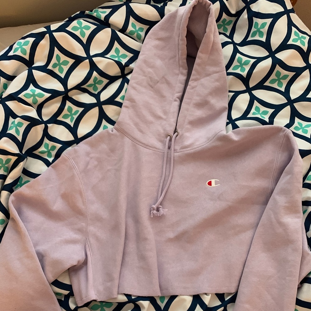 Cropped Champion Hoodie